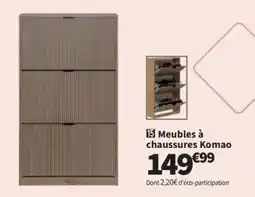 Conforama Meubles à chaussures Komao offre