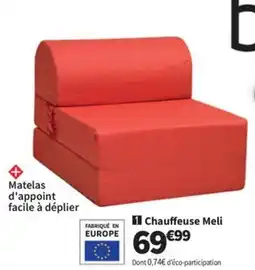 Conforama Chauffeuse Meli offre