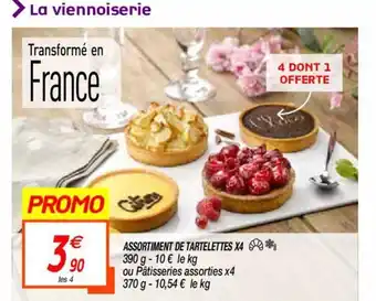 Assortiment de tartelettes