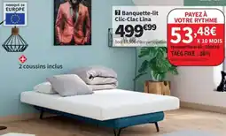 Conforama Banquette-lit Clic-Clac Lina offre