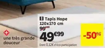 Conforama Tapis Hope 120x170 cm offre