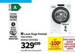Conforama Lave-linge frontal offre