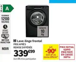 Conforama Lave-linge frontal offre