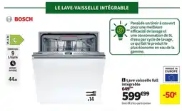 Conforama Lave vaisselle full intégrable offre