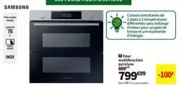 Conforama Four multifonction pyrolyse offre