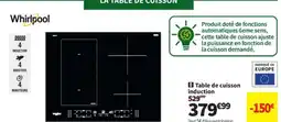 Conforama Table de cuisson induction offre