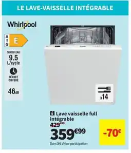 Conforama Lave vaisselle full intégrable offre