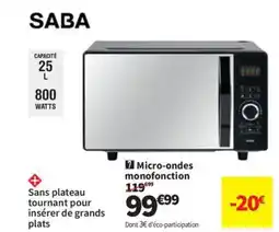 Conforama Micro-ondes monofonction offre