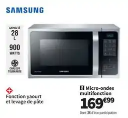 Conforama Micro-ondes multifonction offre