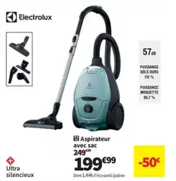 Conforama Aspirateur avec sac offre