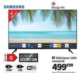 Conforama Téléviseur UHD connecté offre