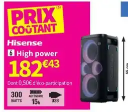 Conforama High power offre