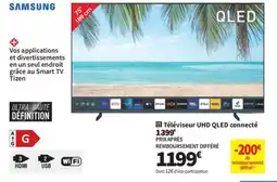 Conforama Téléviseur UHD QLED connecté offre