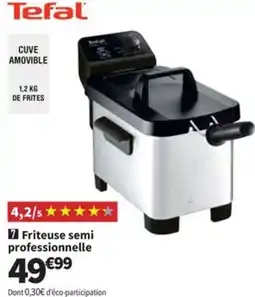 Conforama Friteuse semi professionnelle offre