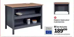 Conforama Îlot Noisette offre