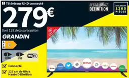 Conforama Téléviseur UHD connecté offre