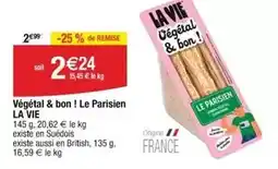 Cora x Carrefour La vie - végétal & bon! offre