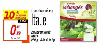 Netto Salade mélangée offre