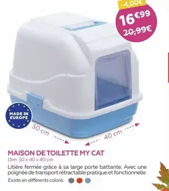 Maison de Toilette My Cat