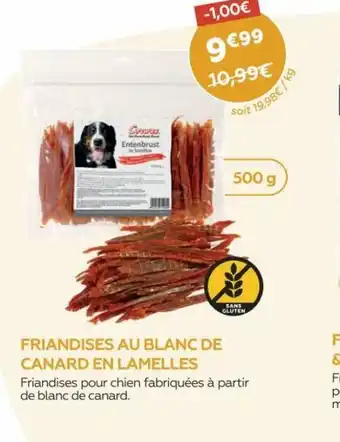 Friandises au Blanc de Canard en Lamelles