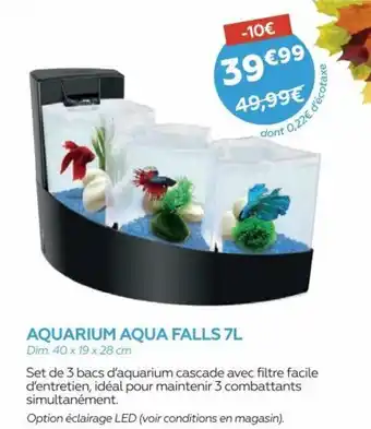 Aquarium Aqua Falls 7L