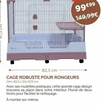 Cage Robuste Pour Rongeurs