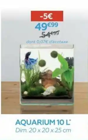 Nilufar Aquarium 10L offre