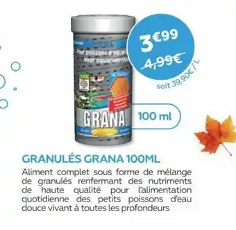 Granulés Grana 100ML