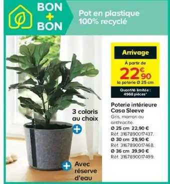 Poterie Intérieure Casa Sleeve