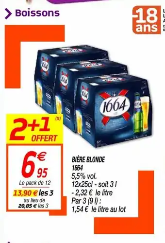 Netto Bière blonde offre