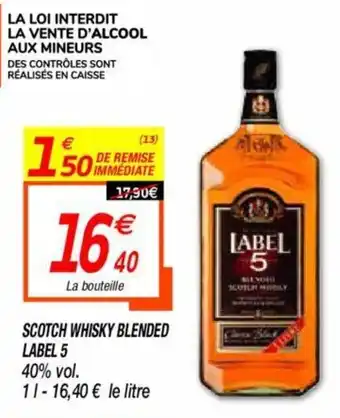 Netto Scotch whisky blended offre