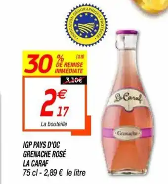 Netto IGP pays d'oc offre