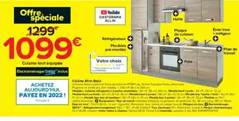 Castorama Cuisine All-in Basic offre