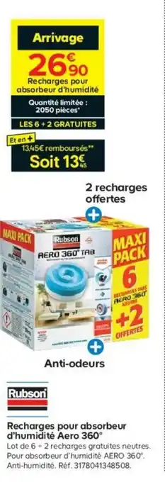 Recharges Pour Absorbeur