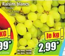 Norma Raisins blancs offre
