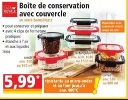 Norma Boîte de conservation avec couvercle offre