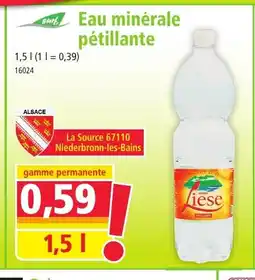 Norma Eau minérale pétillante offre