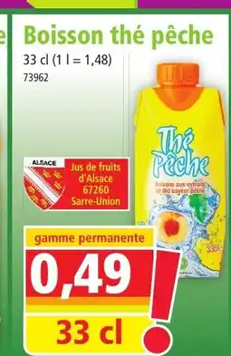 Norma Boisson thé pêche offre