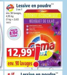 Norma Lessive en poudre offre
