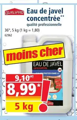 Norma QUALIPRO Eau de javel concentrée offre