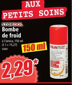 Norma Bombe de froid offre