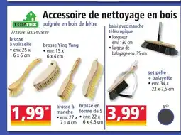 Norma Accessoire de nettoyage en bois offre