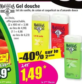 Norma MARSEILLAIS Gel douche offre