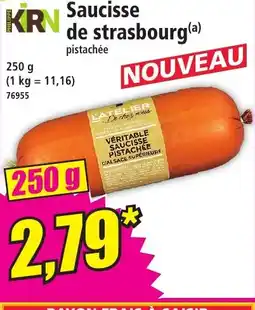 Norma Saucisse de strasbourg(a) offre
