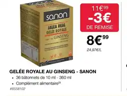 Costco GELÉE ROYALE AU GINSENG - SANON offre
