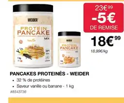 Costco PANCAKES PROTEINÉS - WEIDER offre