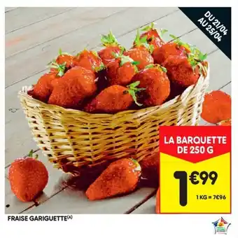 Fraise gariguette