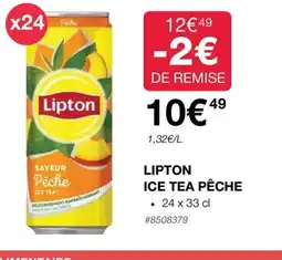 Costco LIPTON ICE TEA PÊCHE offre
