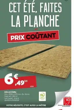 Bricomarché DALLE OSB3 offre
