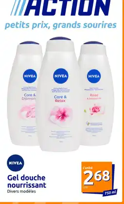 Action Gel douche nourrissant offre